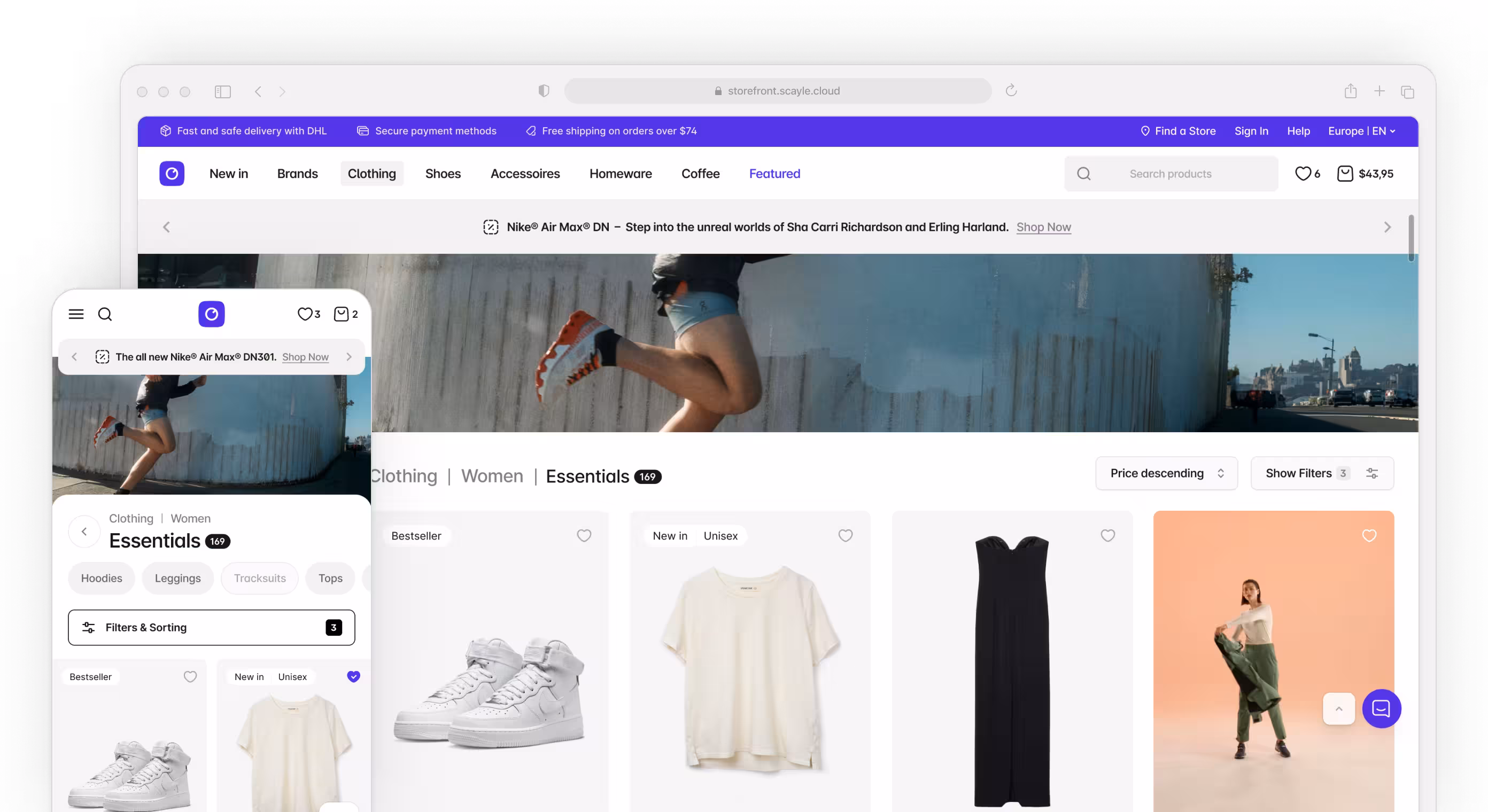 Storefront Application